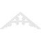 Ekena Millwork Pitch Vienna Architectural Grade PVC Gable Pediment, 48"W x 20"H x 1"P (10/12) GPP048X020X100VIE - alternate 4
